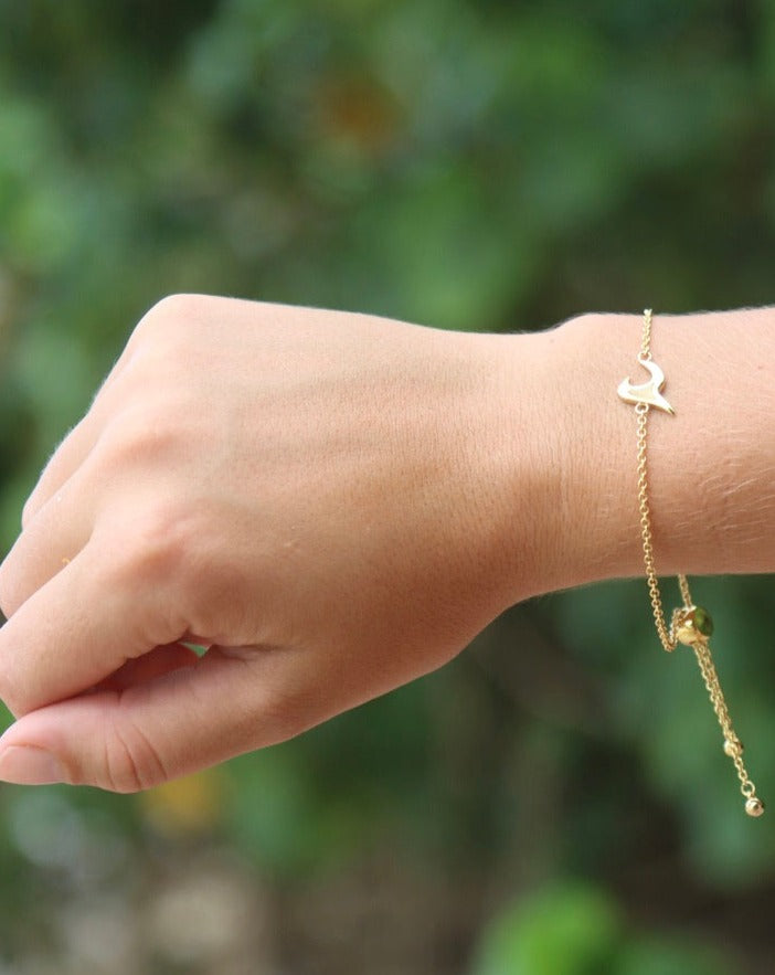 Druzy Stone Wave Bracelet