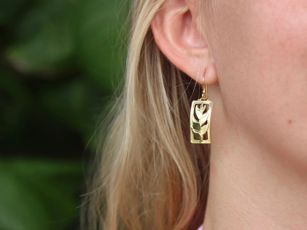 Heliconia Earrings