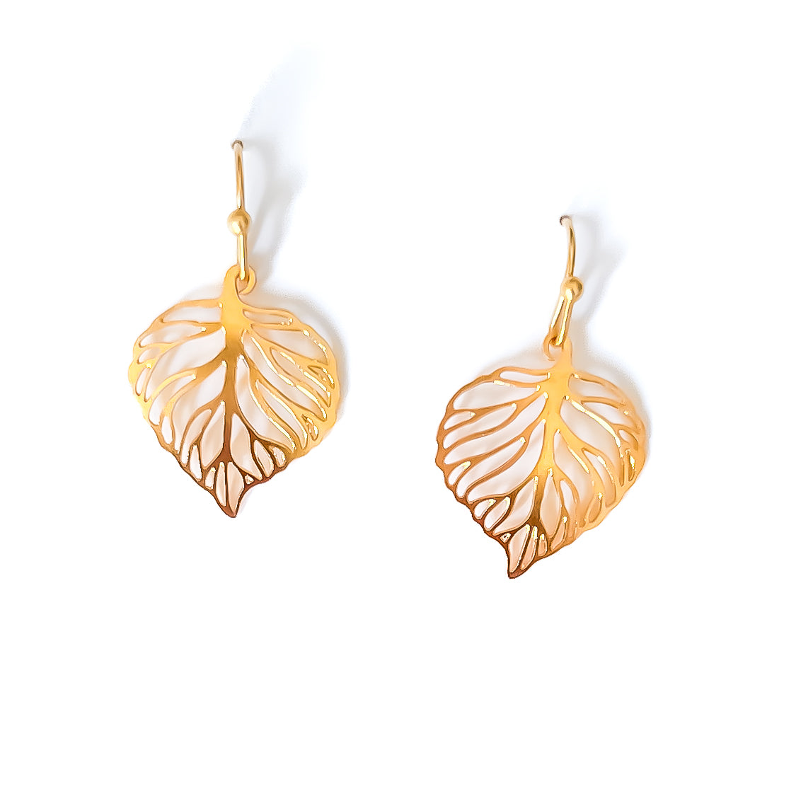 Aspen Leaf Earrings