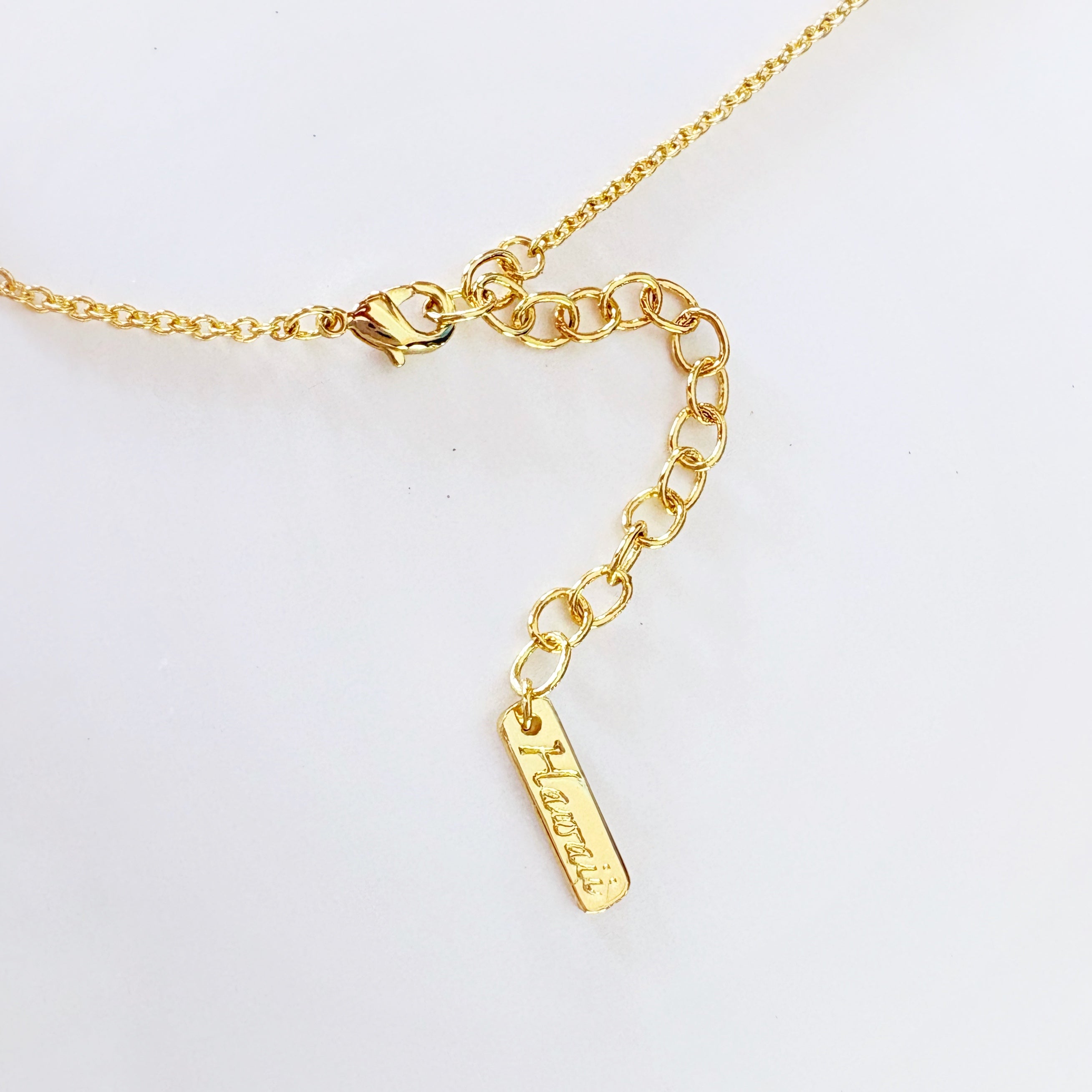 Druzy Stone Circular Wave Necklace