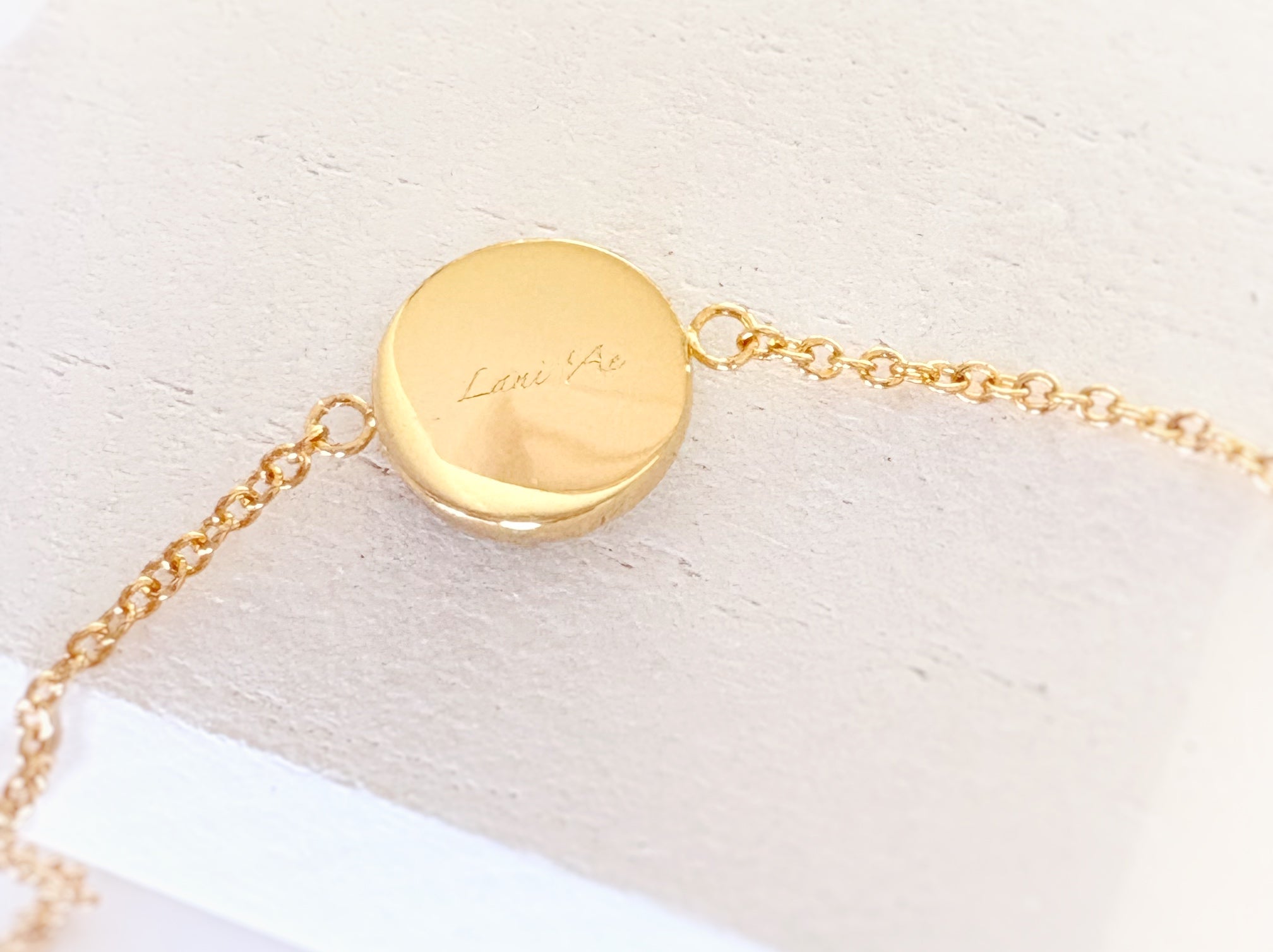 Druzy Stone Circle Bracelet