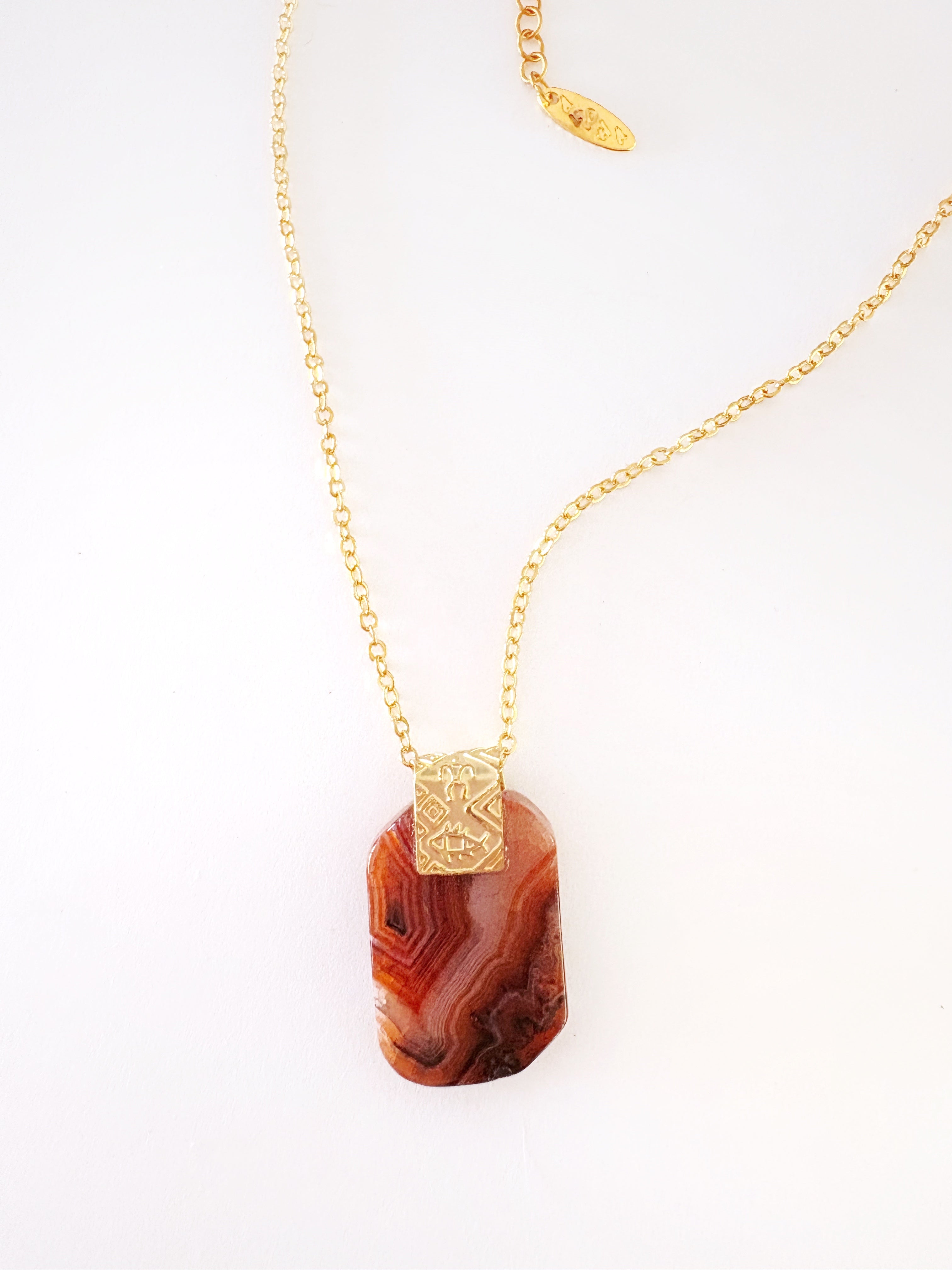 Fire Agate Necklaces