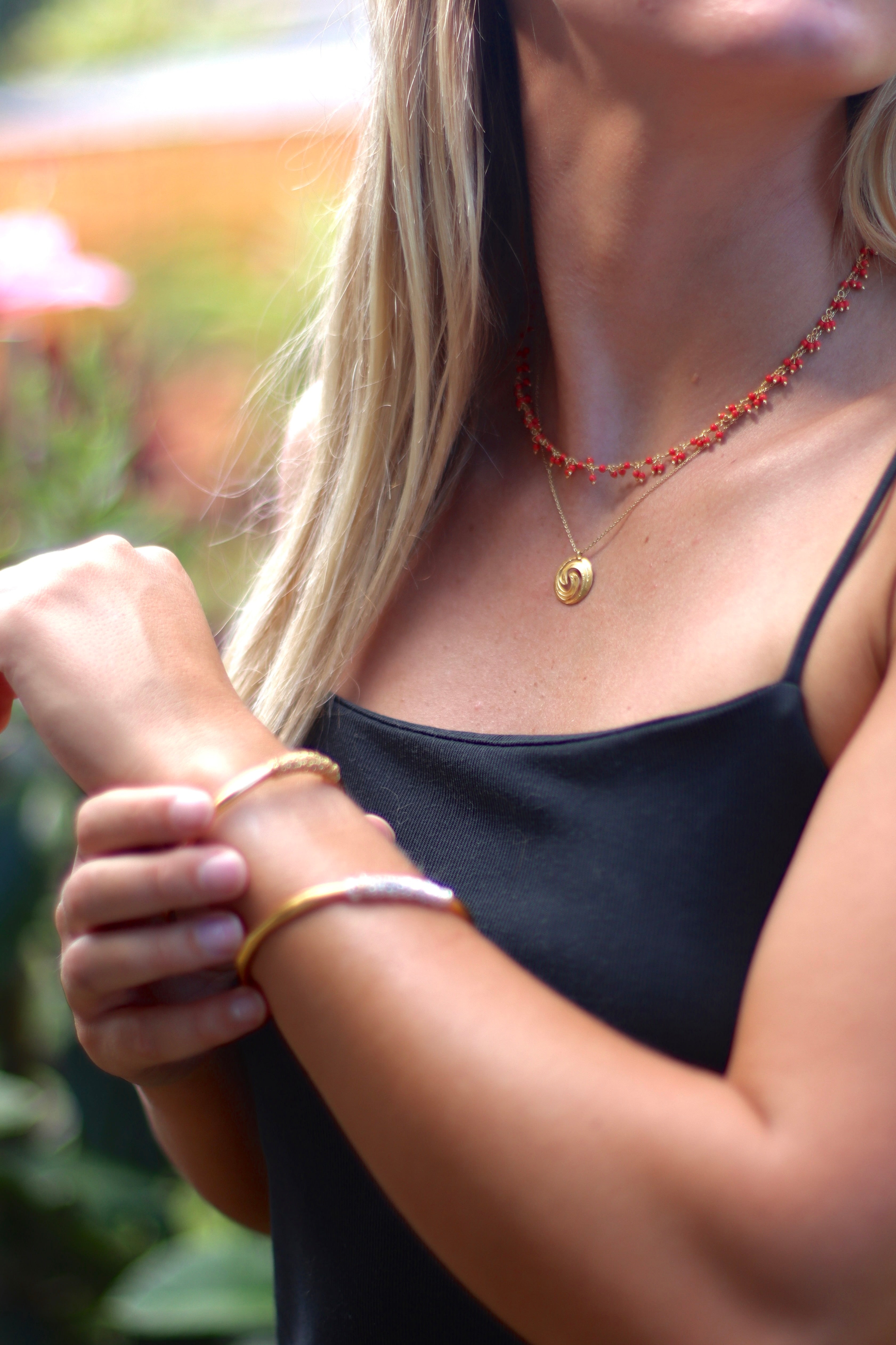 Coral Weave Necklace