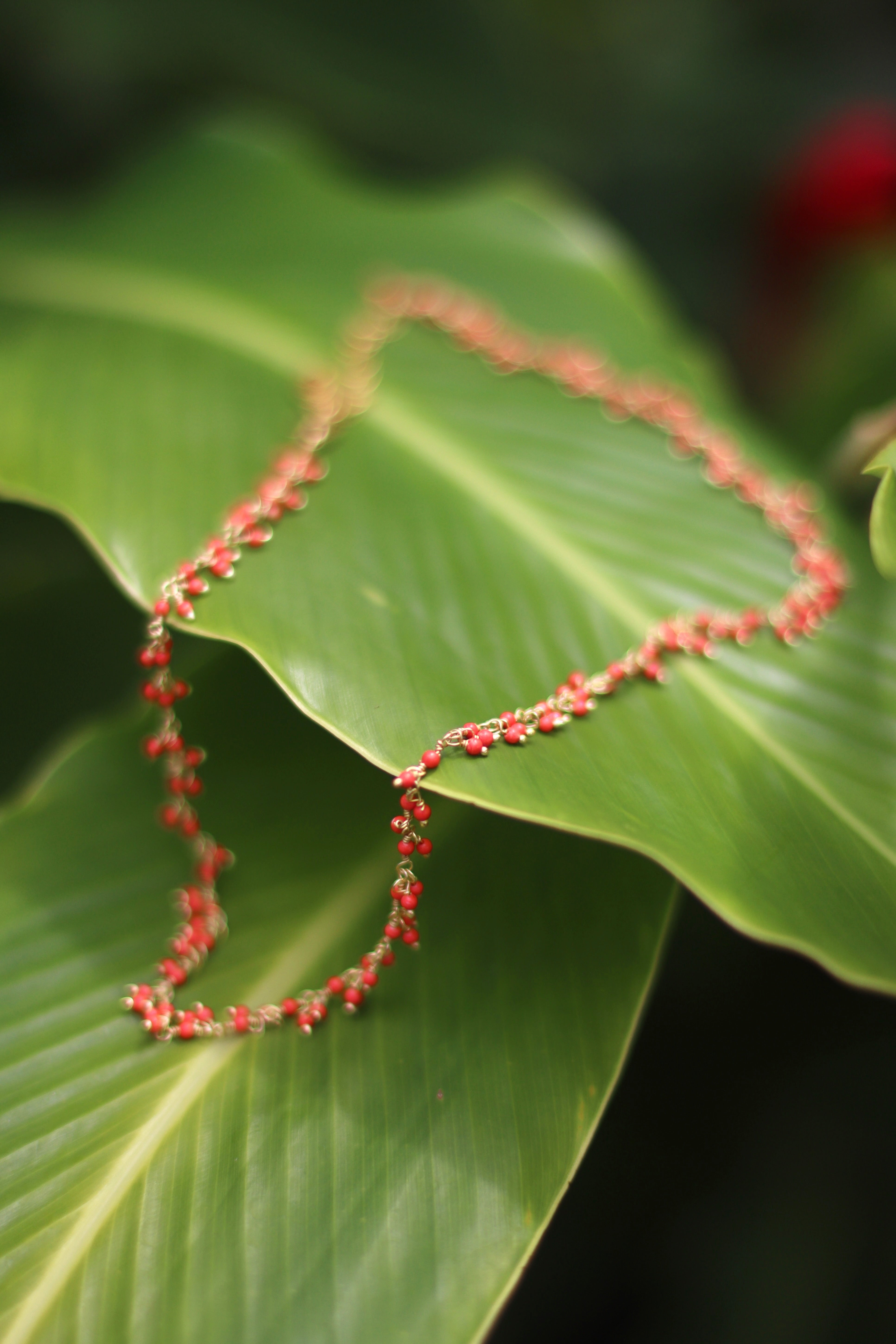 Coral Weave Necklace