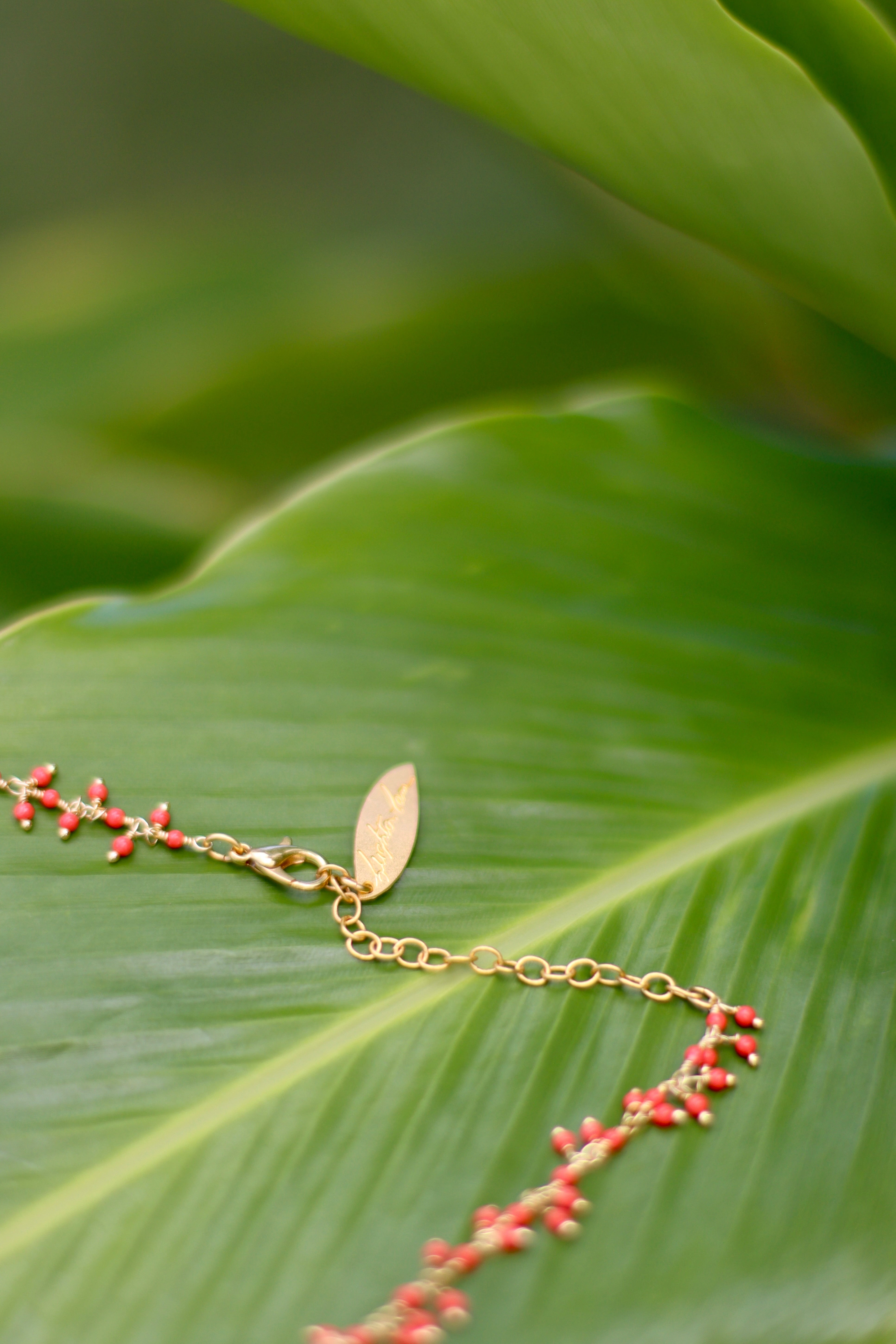 Coral Weave Necklace