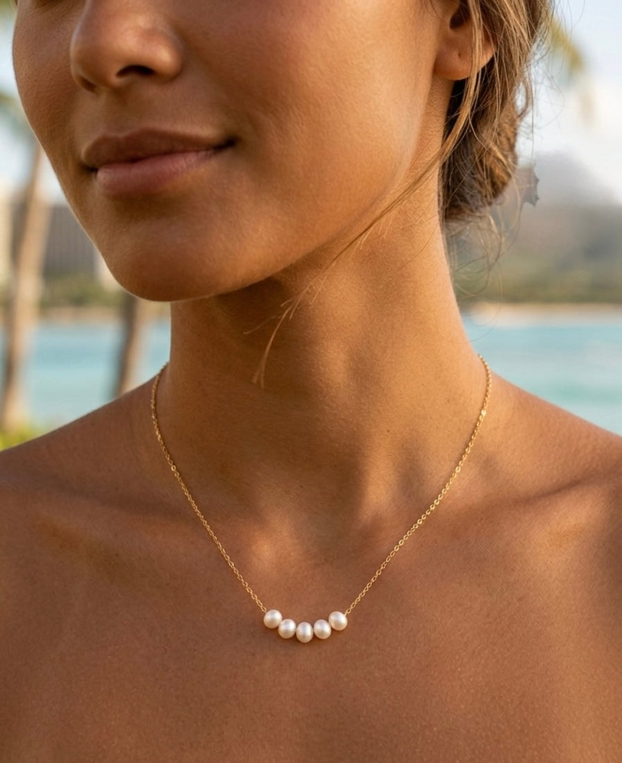'Elima Freshwater Necklace