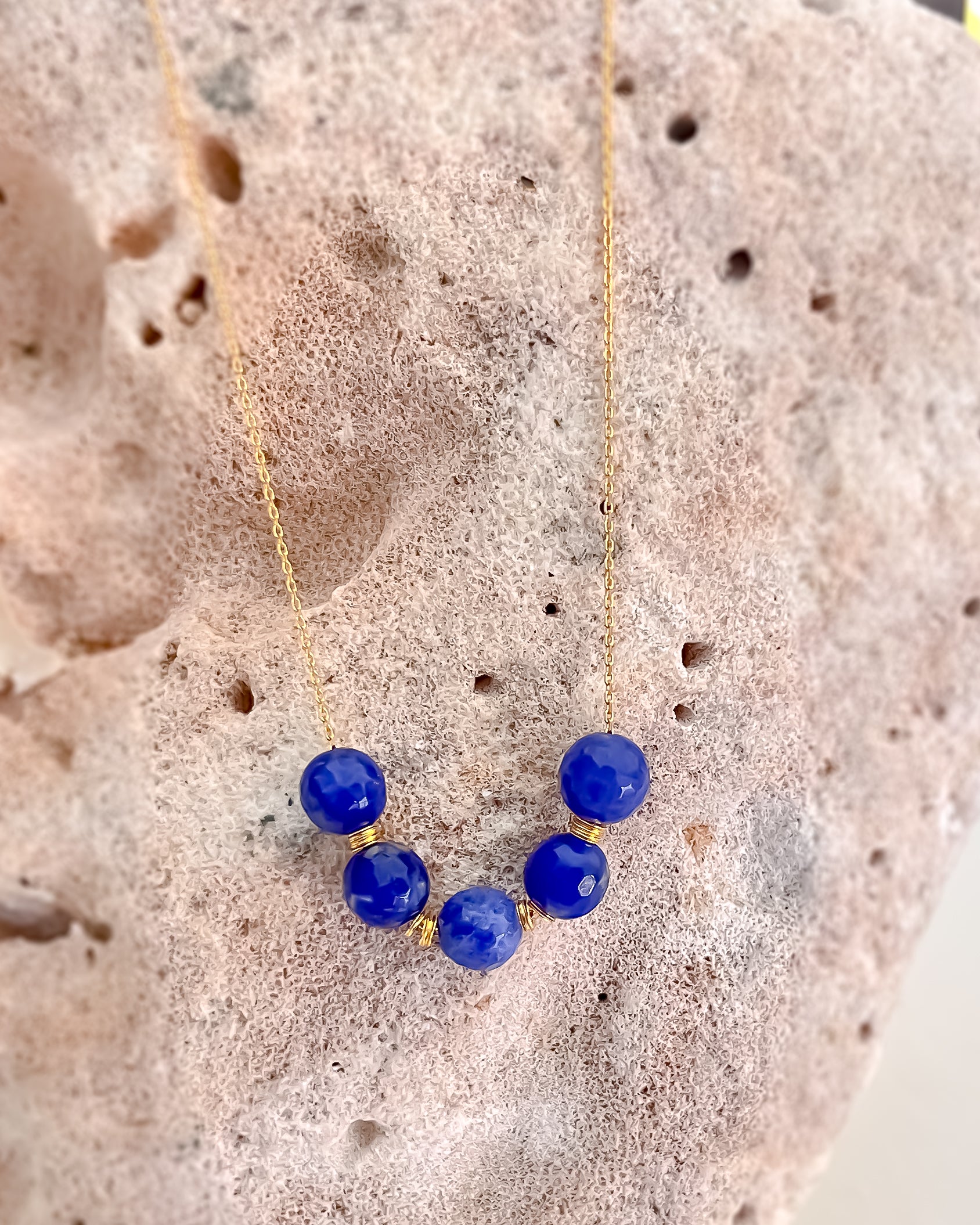 Lei 'Ohana Necklace - Blue Lapis