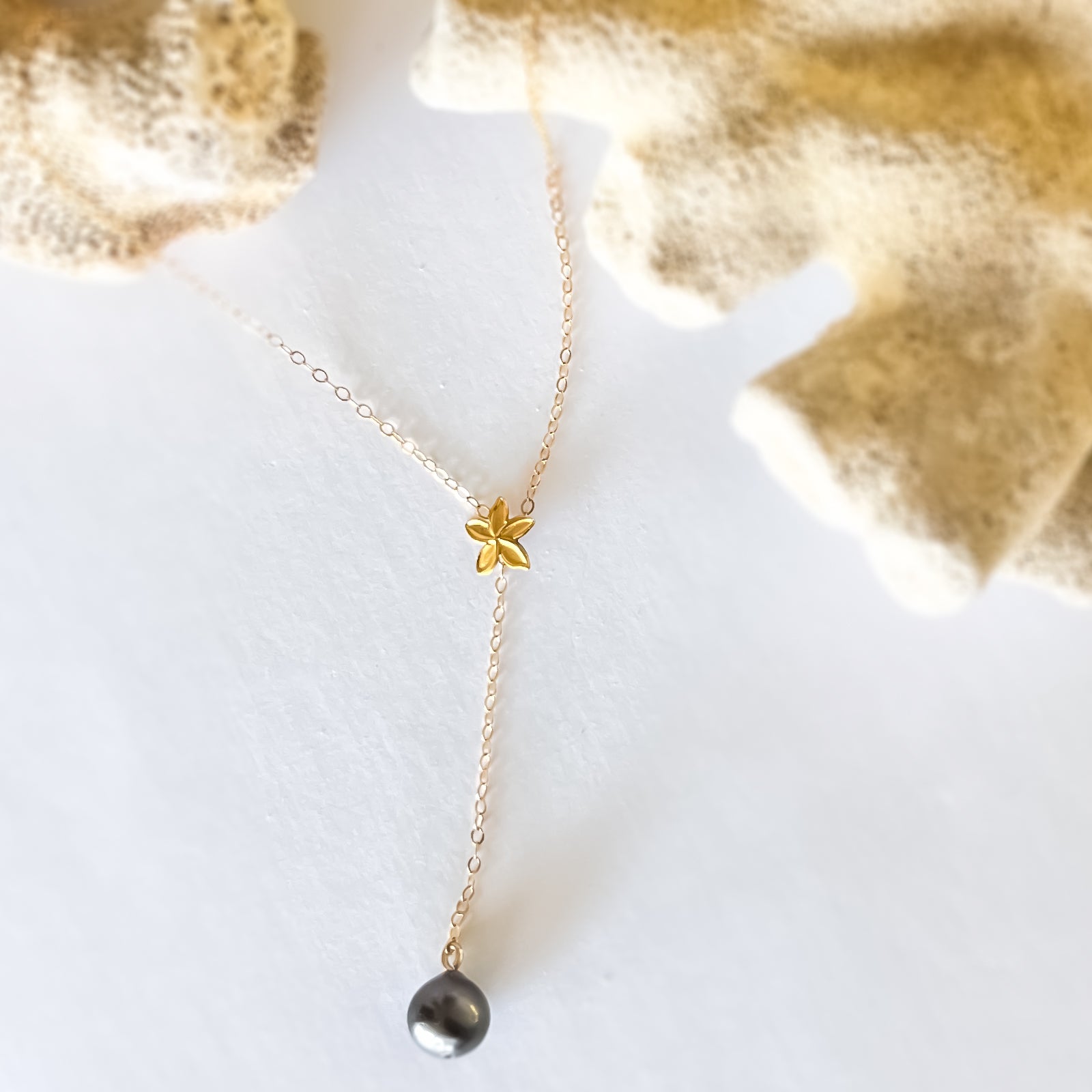 Freshwater Pearl Lariat Necklace