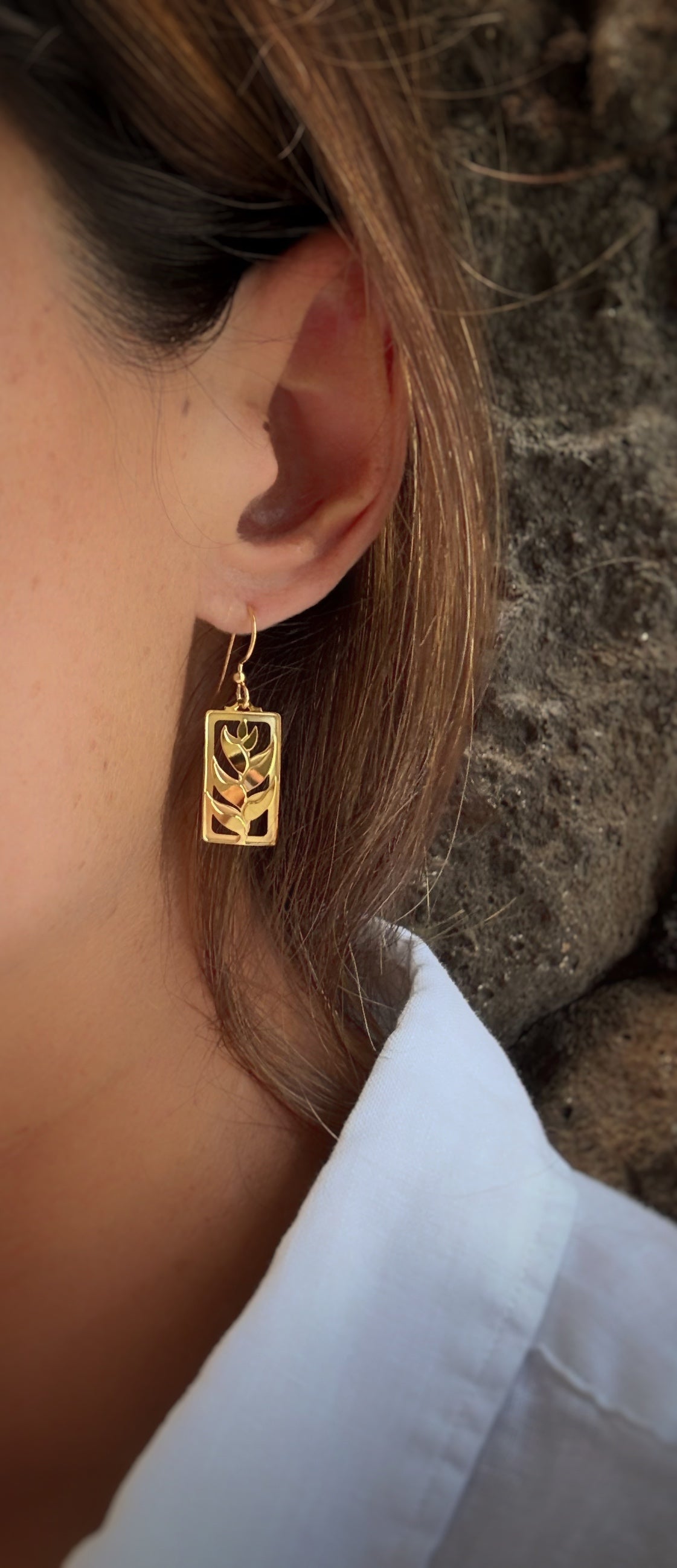Heliconia Earrings