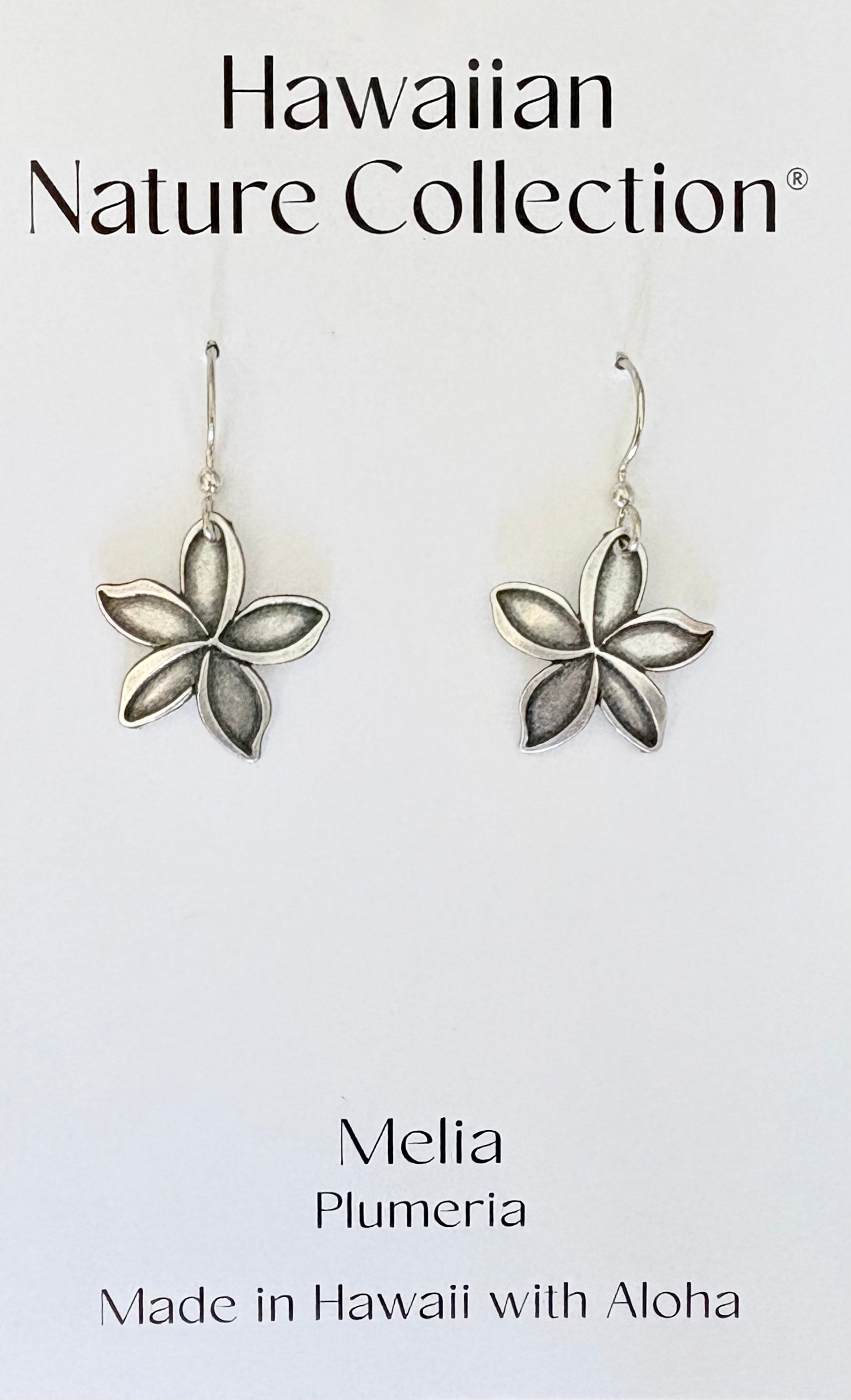 Plumeria Melia Medium Earrings