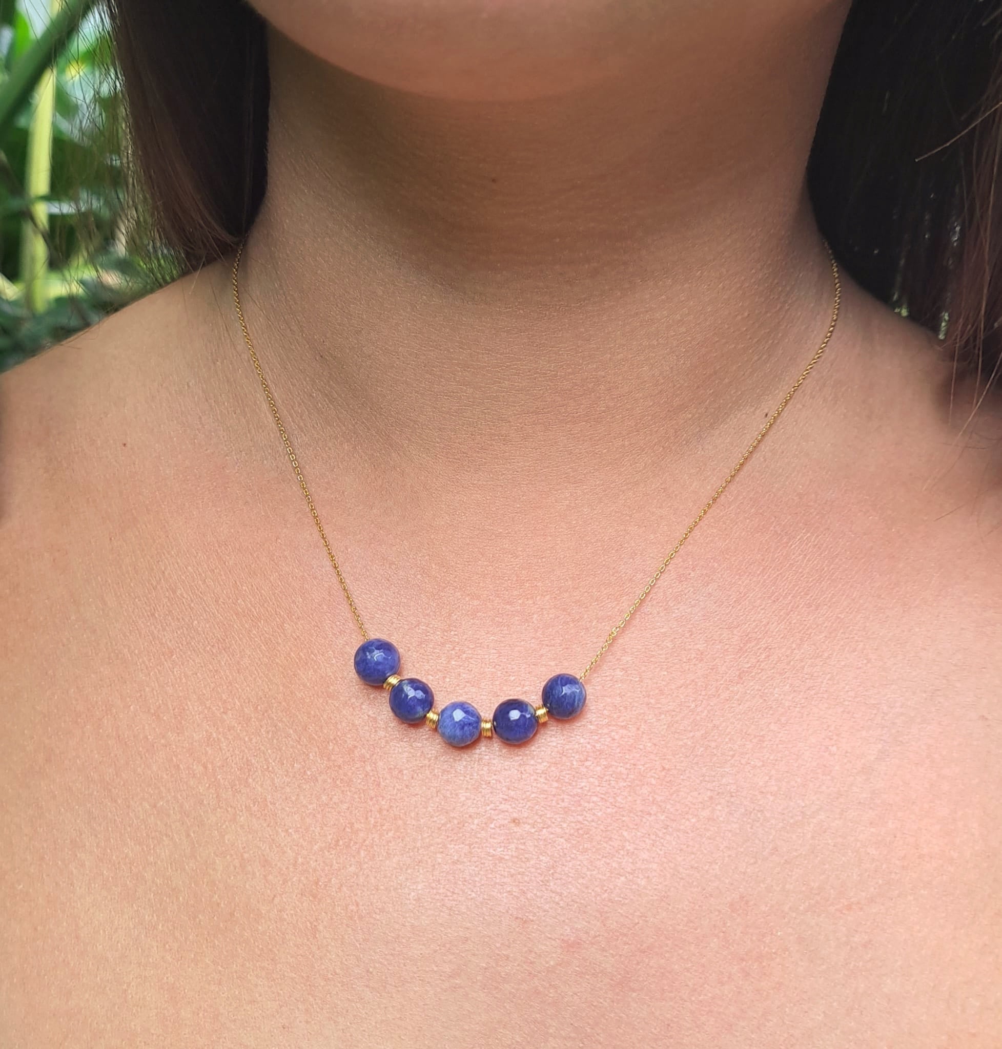 Lei 'Ohana Necklace - Blue Lapis