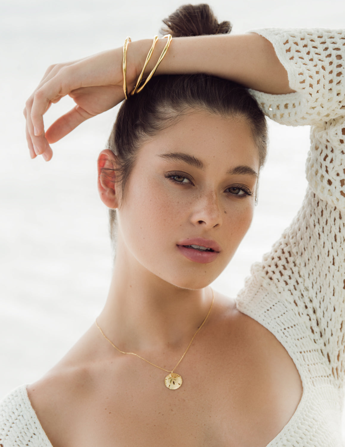 Ocean Currents Silver Bangle