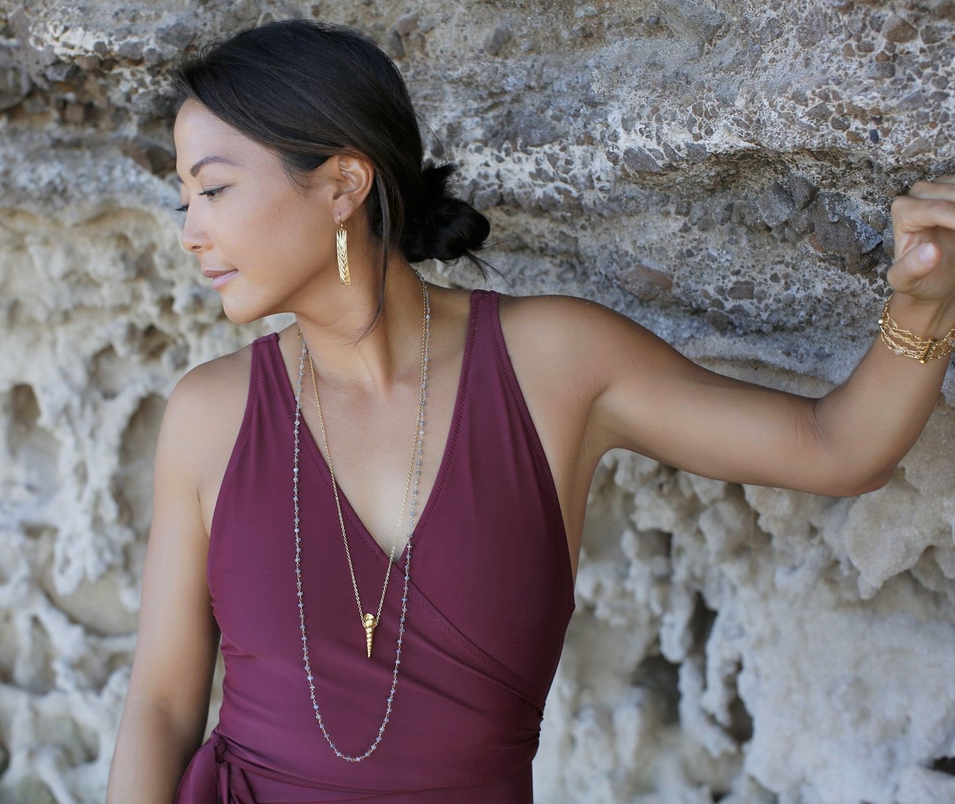 Ma Ke Kai Hawaiian Cast Necklace