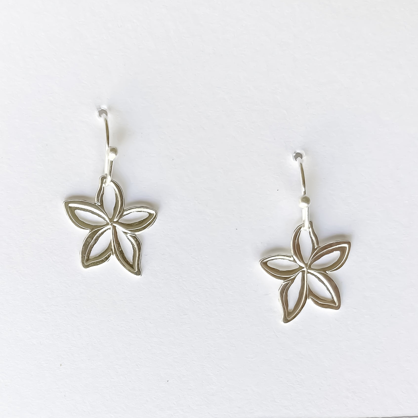 Dancing Plumeria Earrings