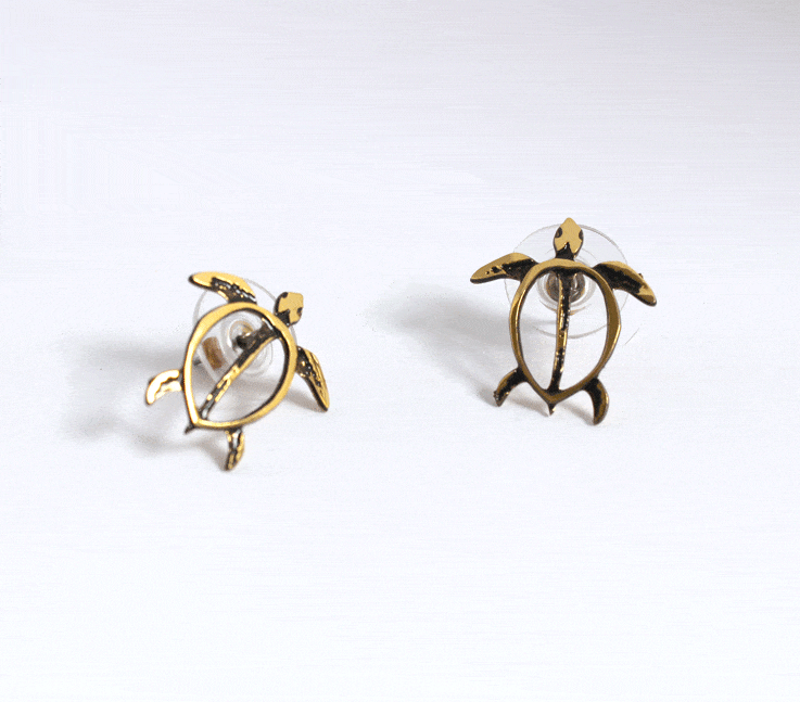 Honu Petro Earrings