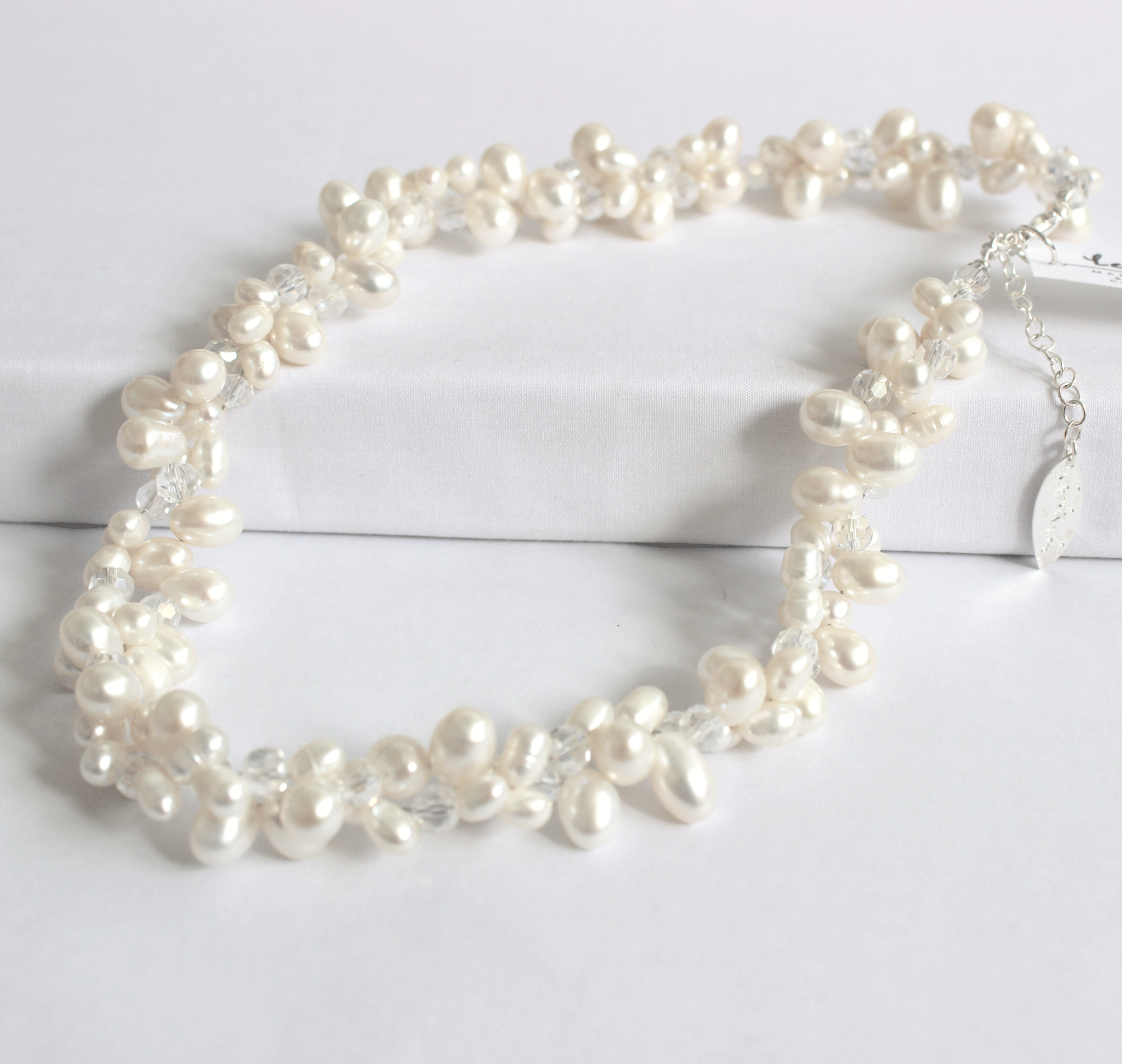 2-strand Freshwater Pearl Necklace - White