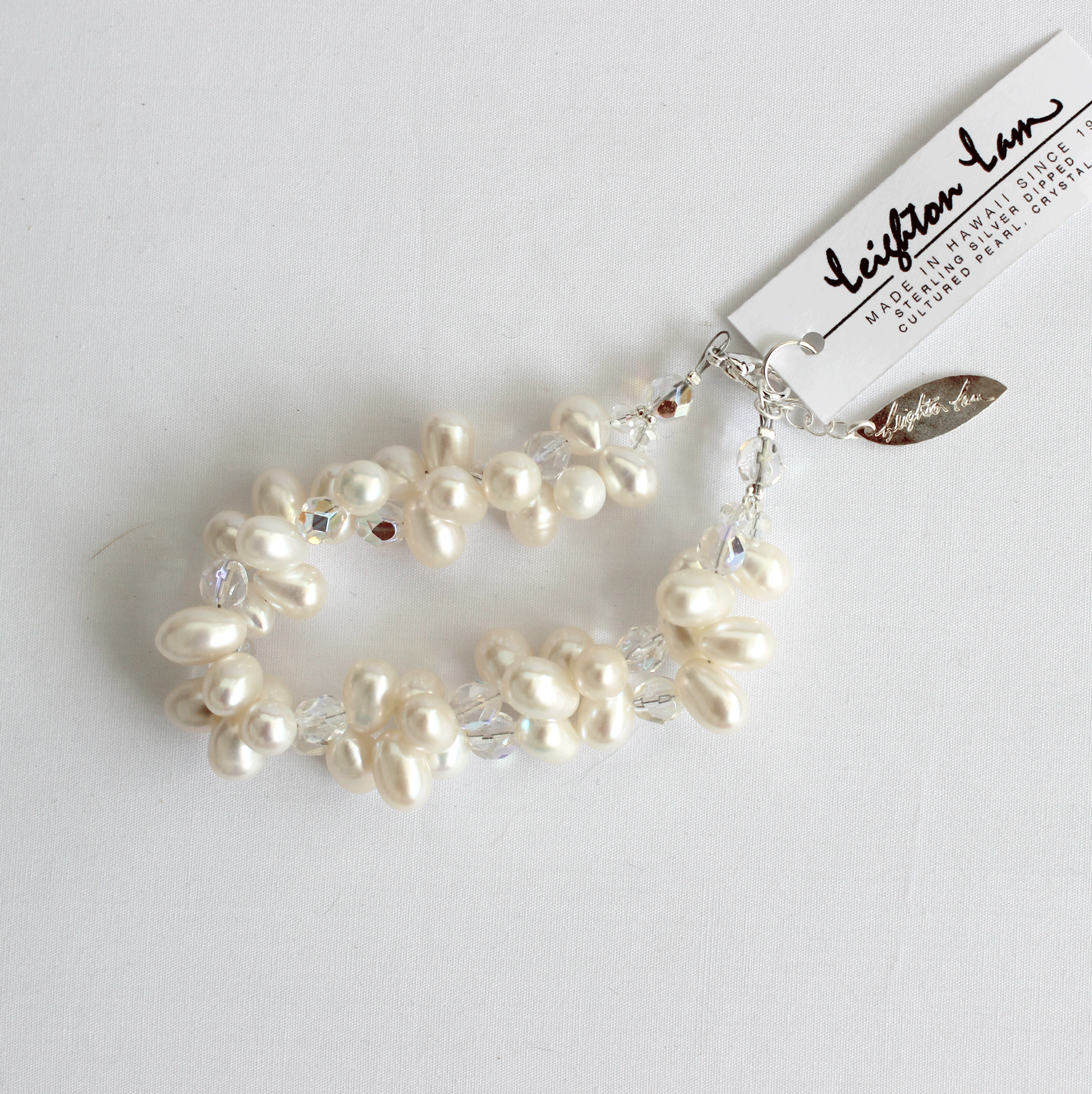 2-strand Freshwater Pearl Bracelets - White