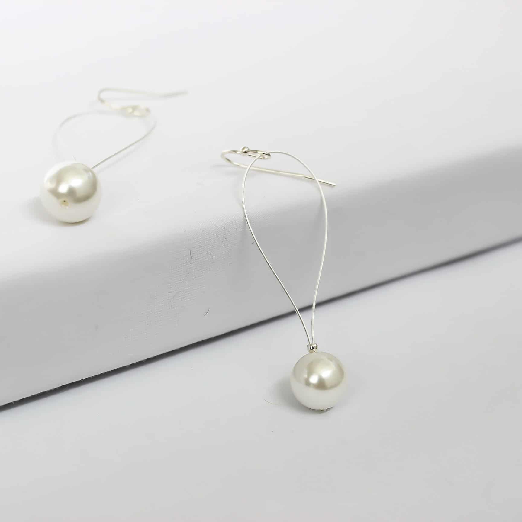 Hawaiian Pearl, Island jewelry, Hawaiian Pearl jewelry, Hawaiian Pearl Drop earrings, Hawaii pearl earrings, Handmade in Hawaii , Pearl dangle earrings  Edit alt text
