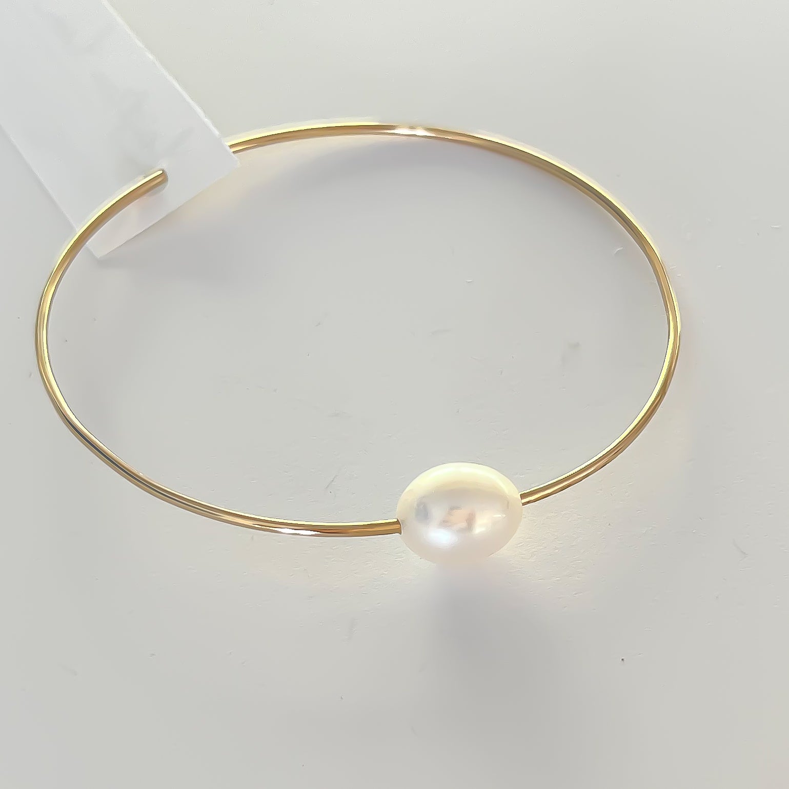 Pearl Bangles - Gold-Filled