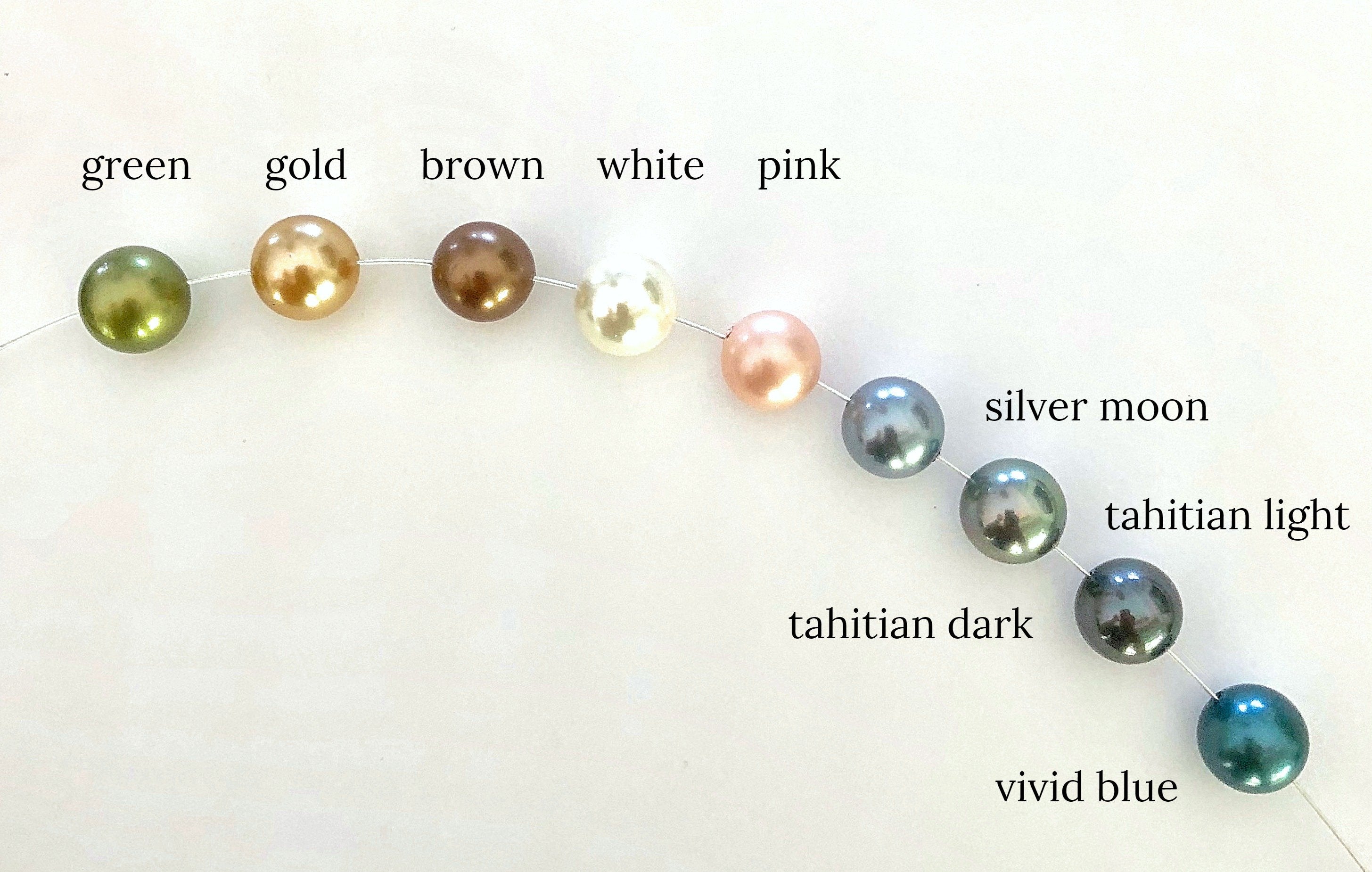 Drop Pearl Earrings - Silver