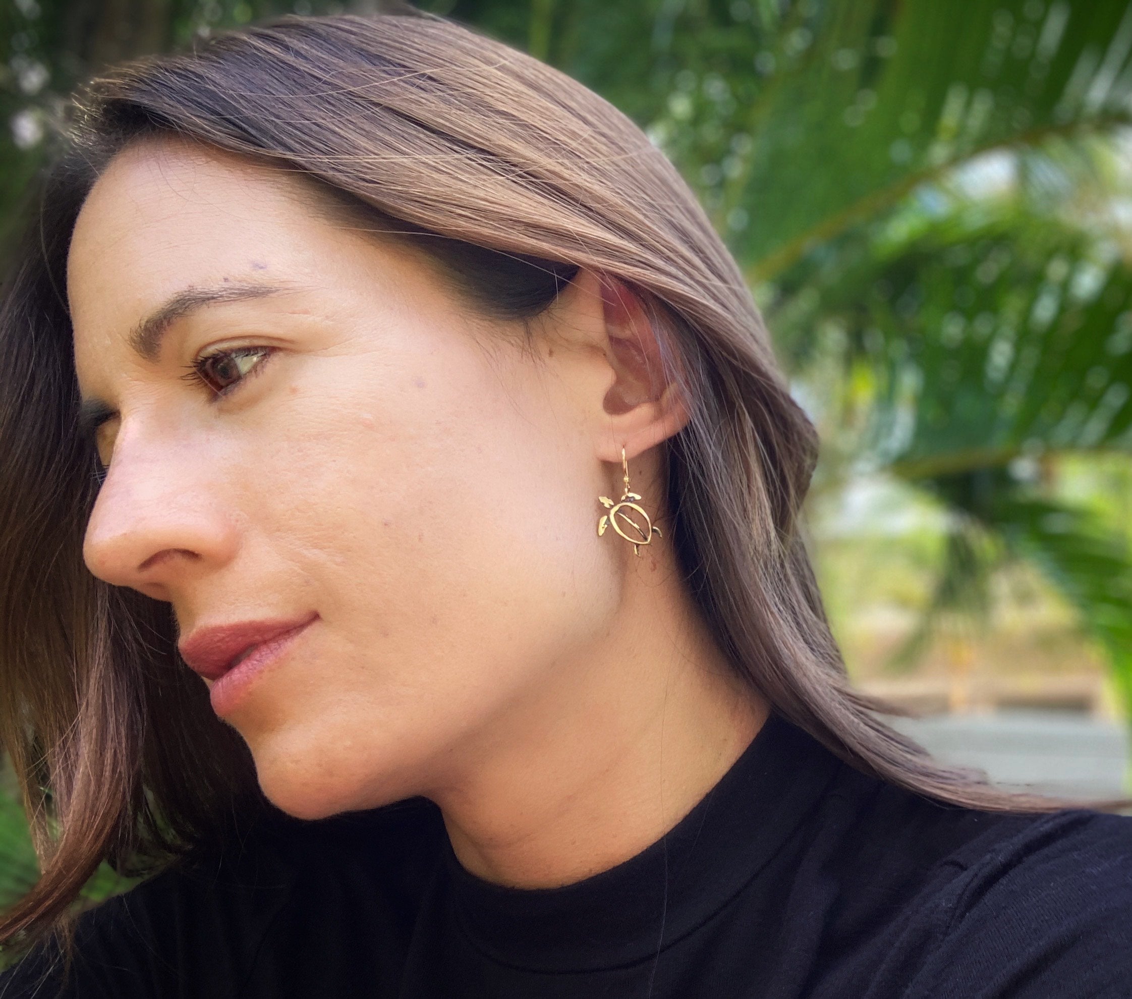 Honu Petro Earrings