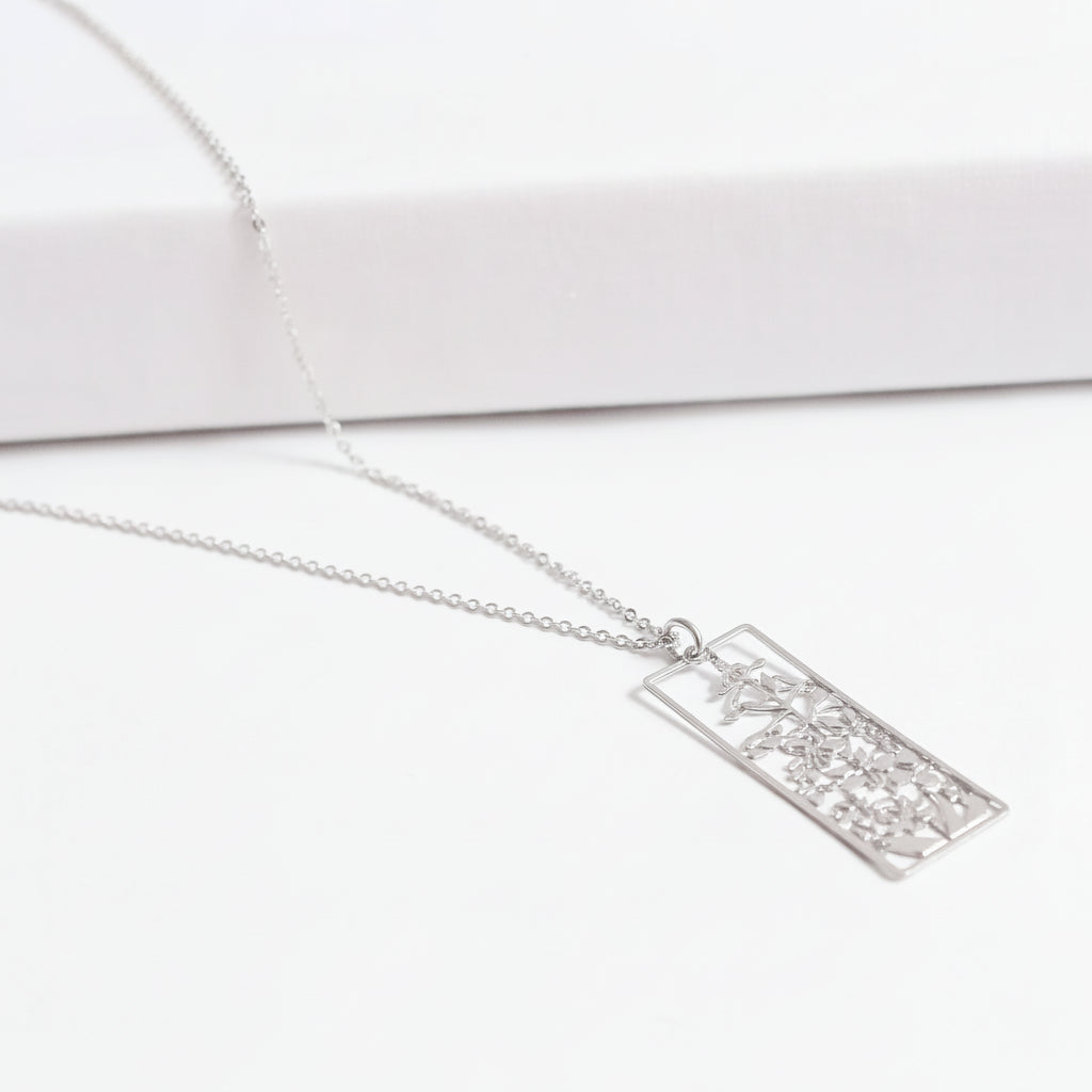 Wild Orchid Necklace