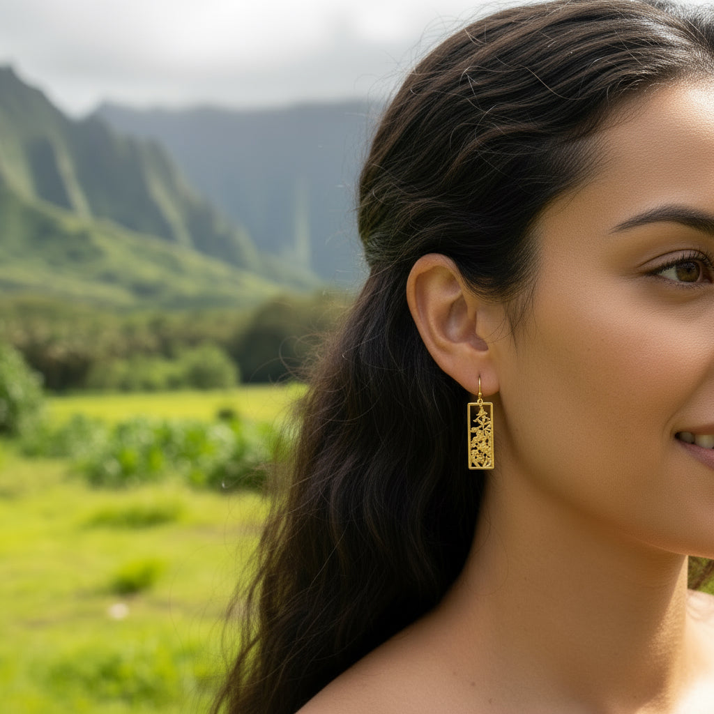 Wild Orchid Earrings