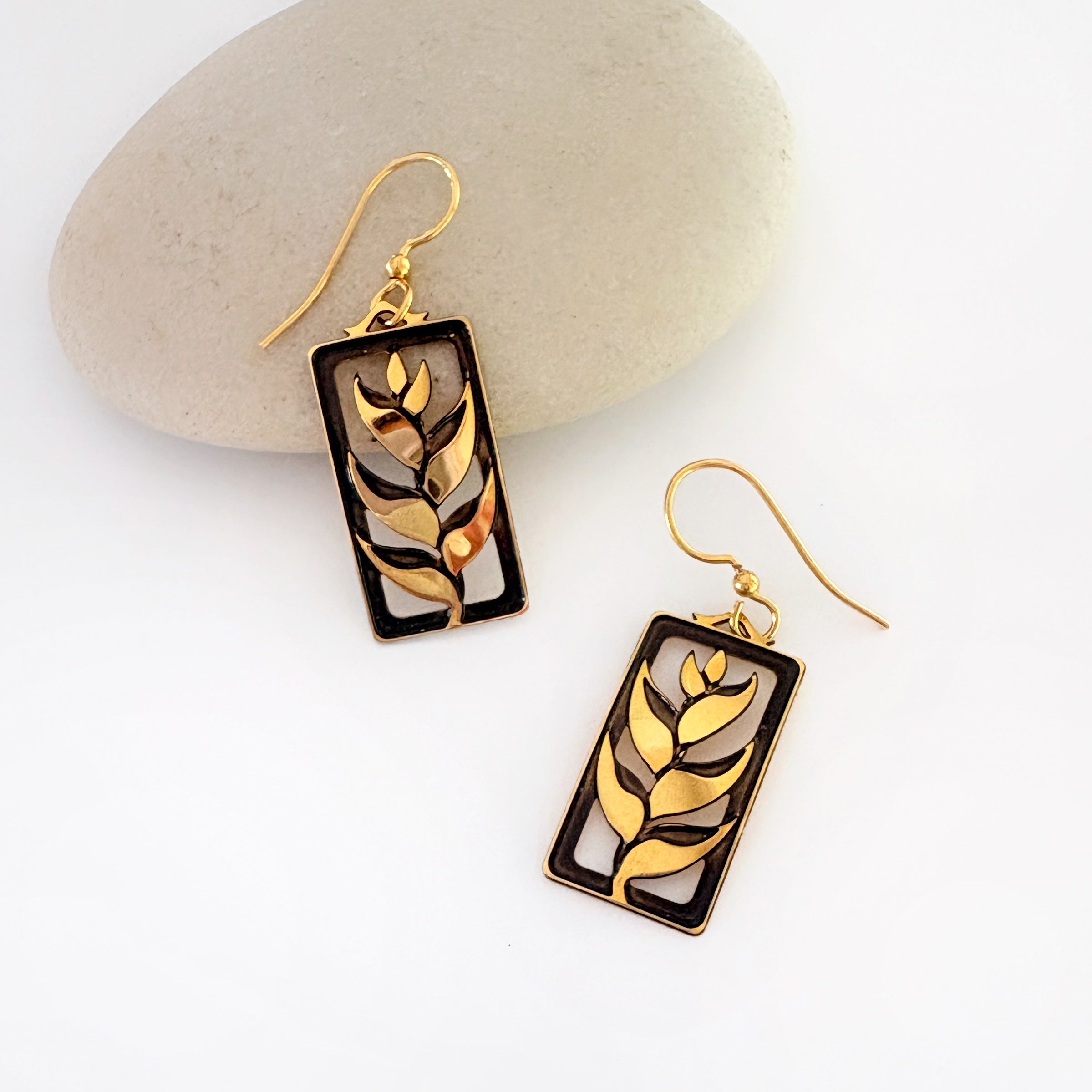 Heliconia Earrings