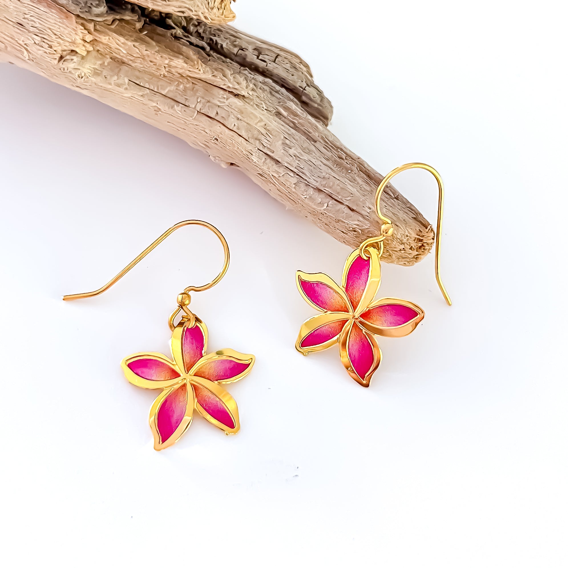 Plumeria Hues Earring