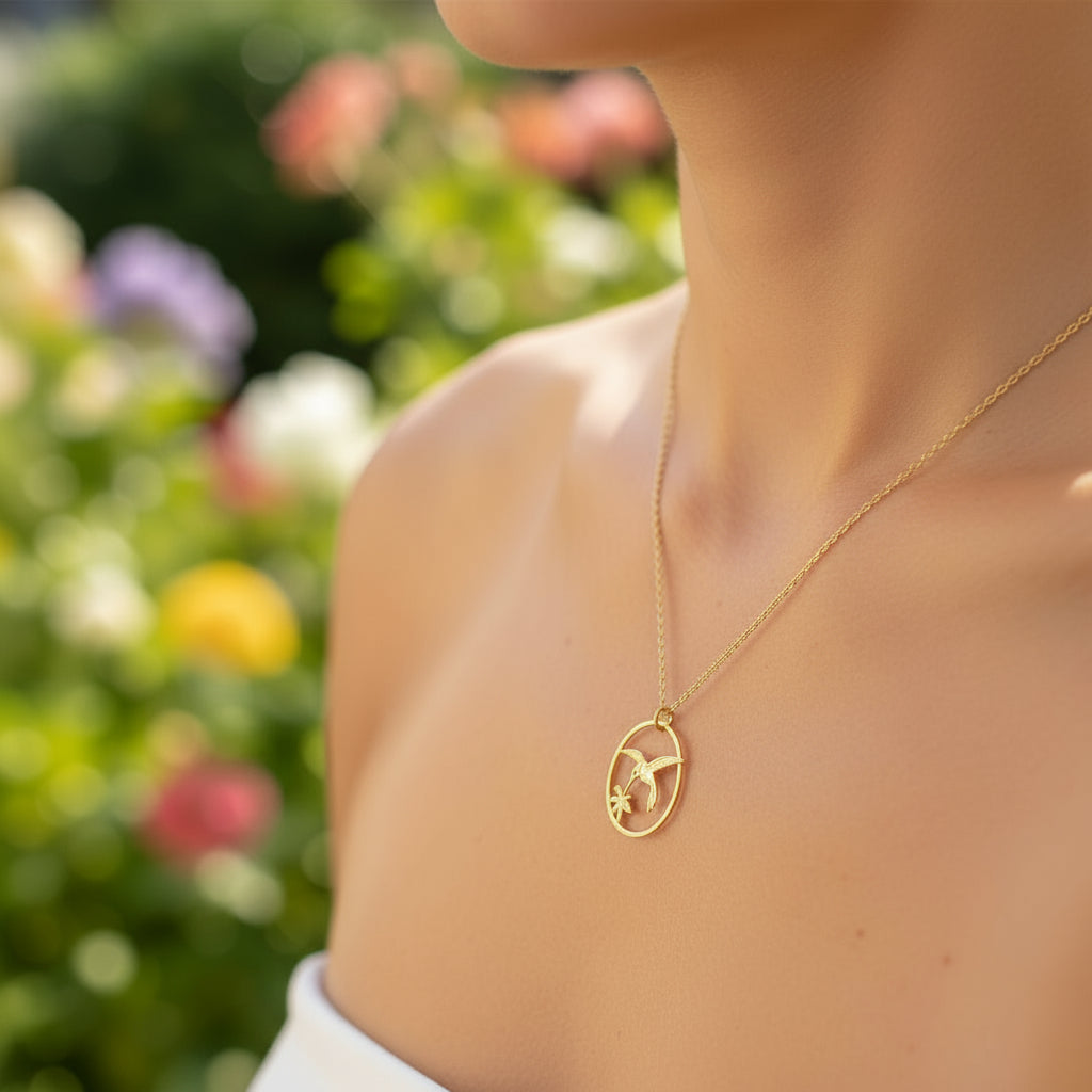 Hummingbird Necklace