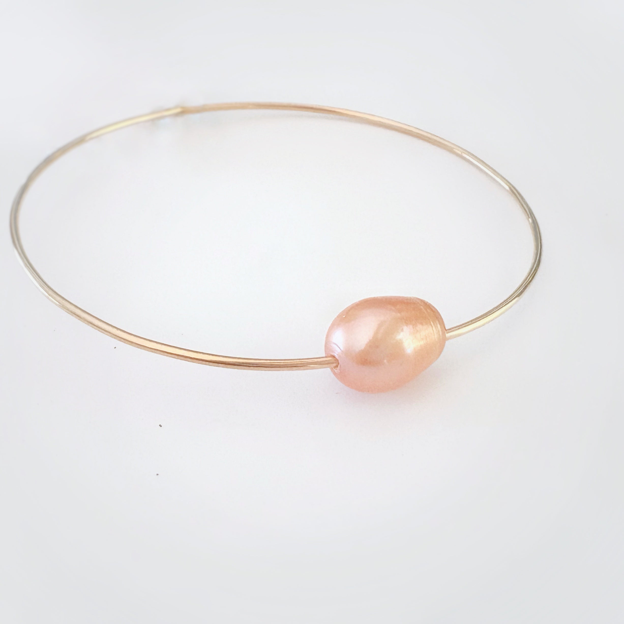 Pearl Bangles - Gold-Filled