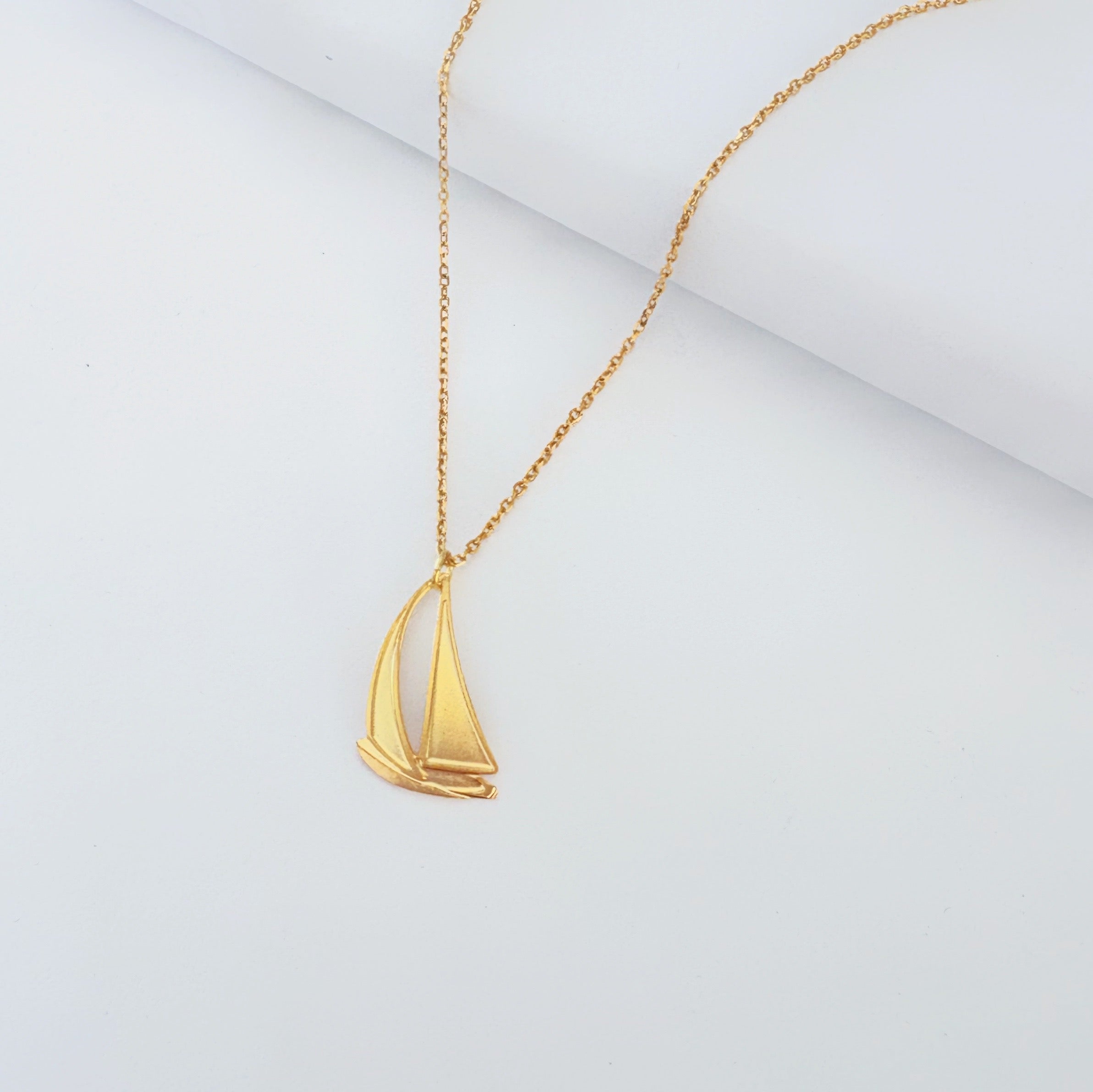 Sailboat Necklace