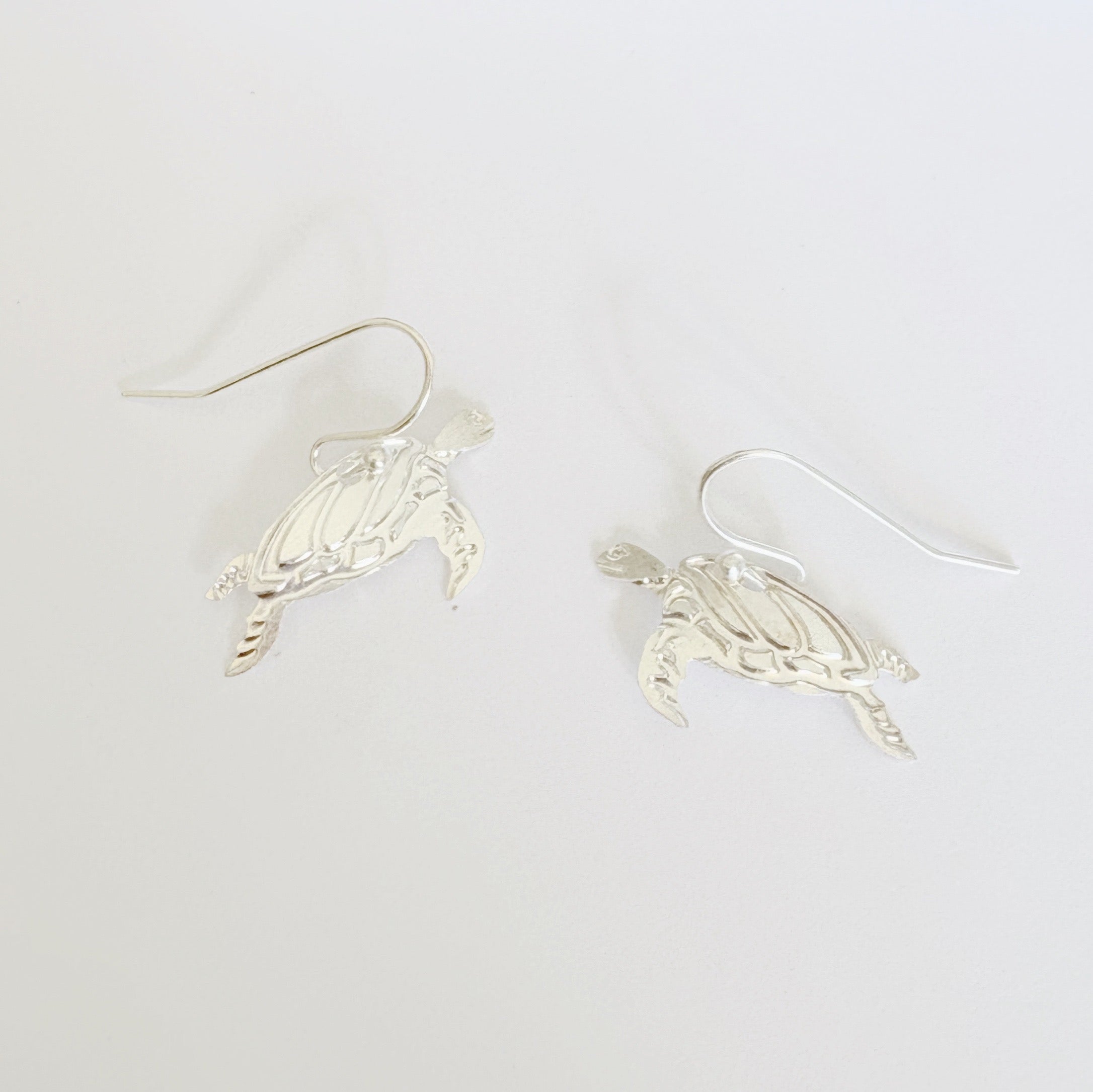 Swimming Turtle Earrings