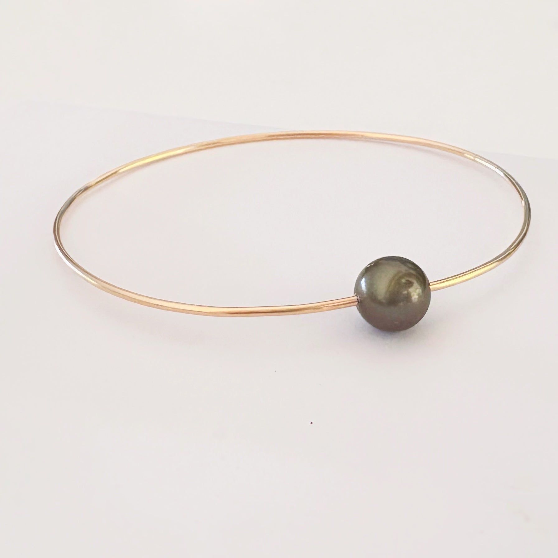 Pearl Bangles - Gold-Filled