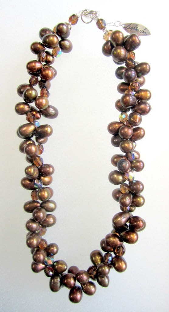 2-strand Freshwater Pearl Necklace - Multi