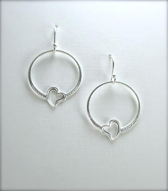 Infinity Heart Earrings