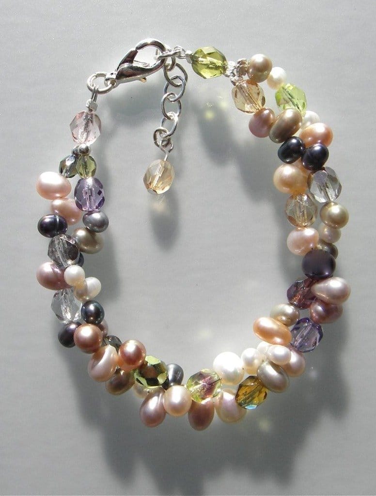 2-strand Freshwater Pearl Bracelets - Multi