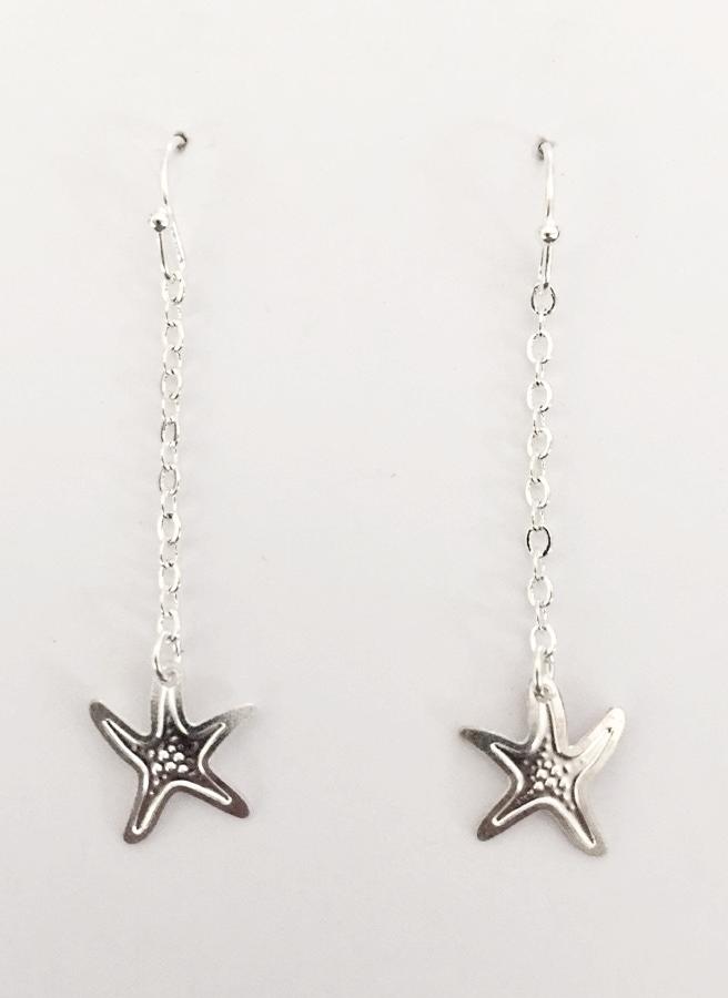 Little Starfish Dangle Earrings