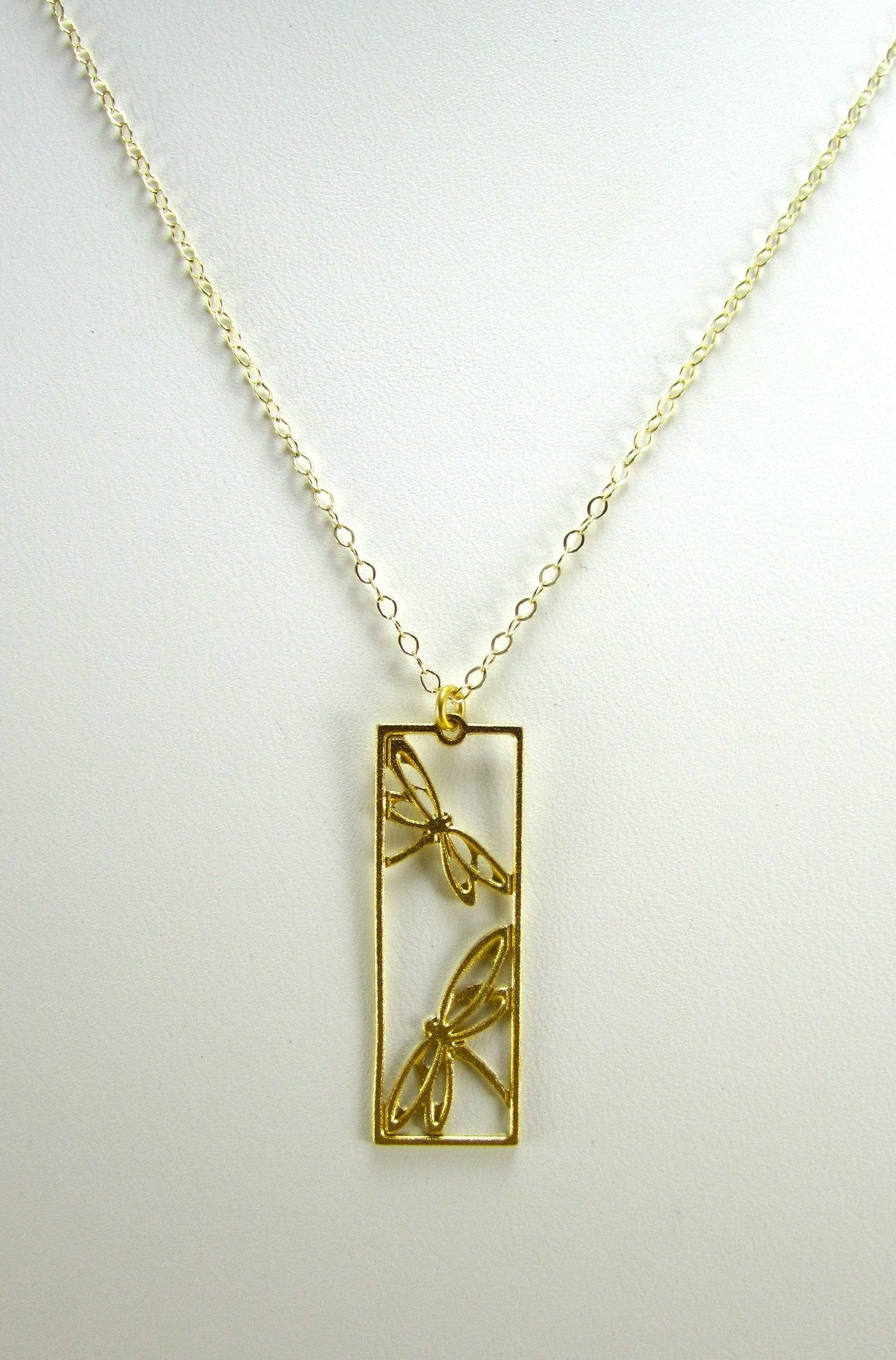 Dragonfly Duo Necklace