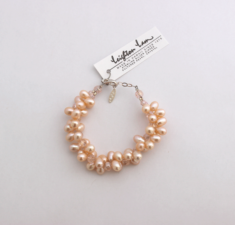 2-strand Freshwater Pearl Bracelets - Pink