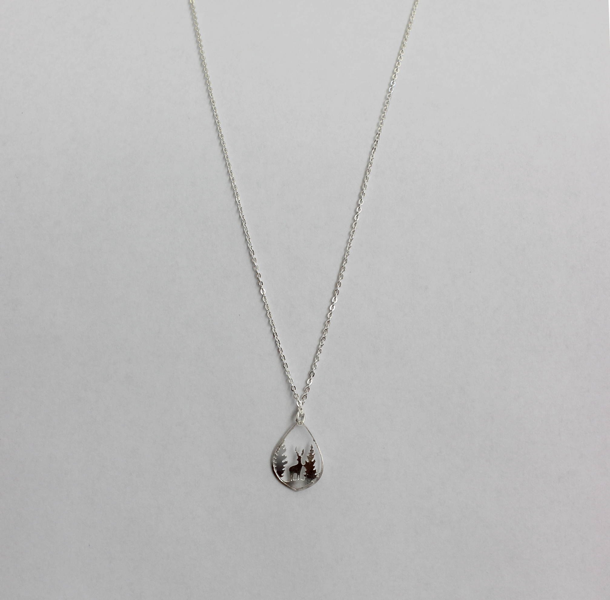 Deer in the Fields Necklace