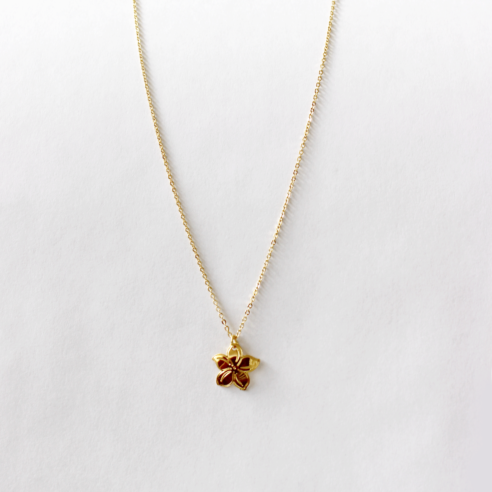 Star Plumeria Necklace