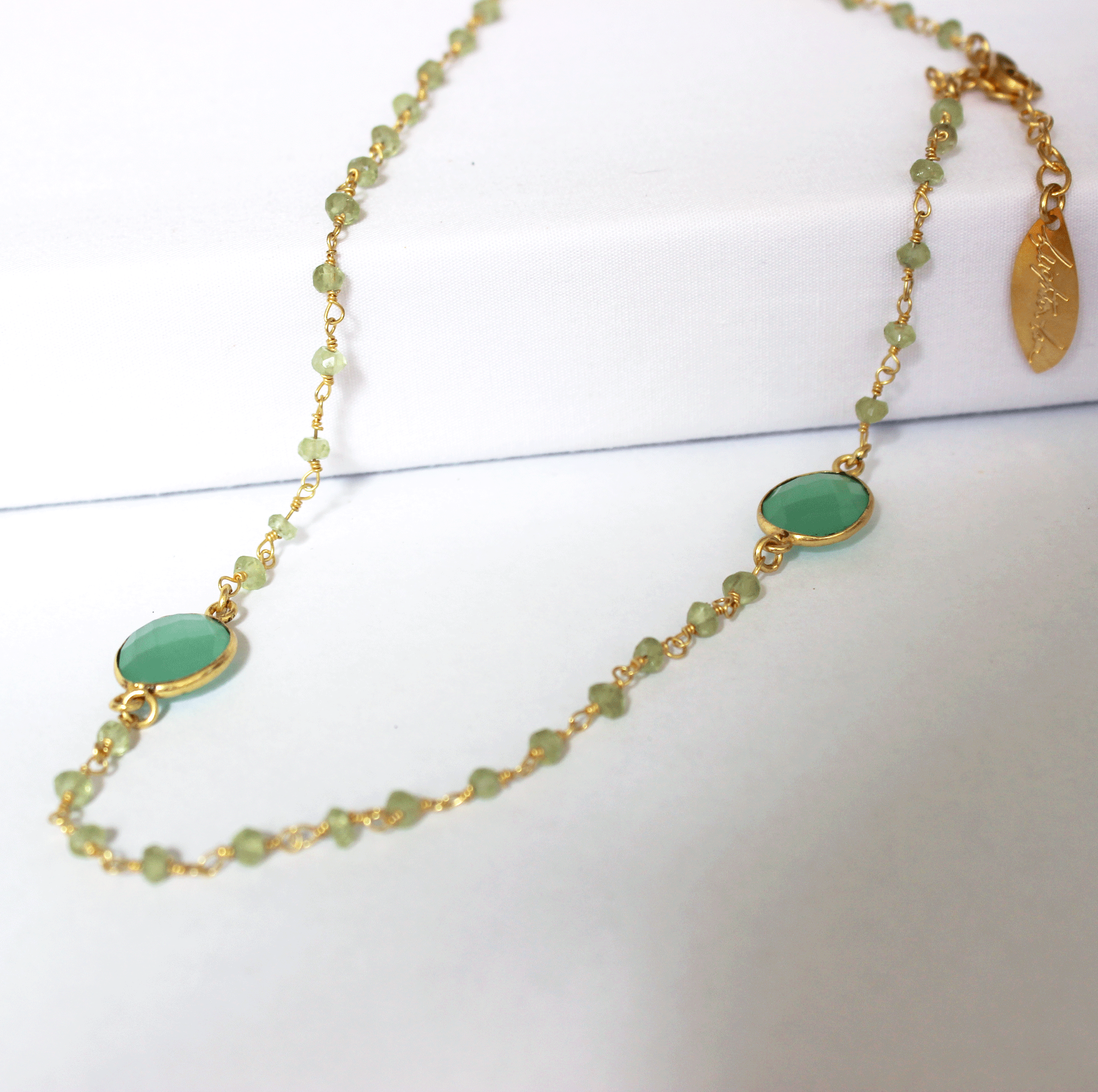 Semi-Precious Vermeil Necklaces