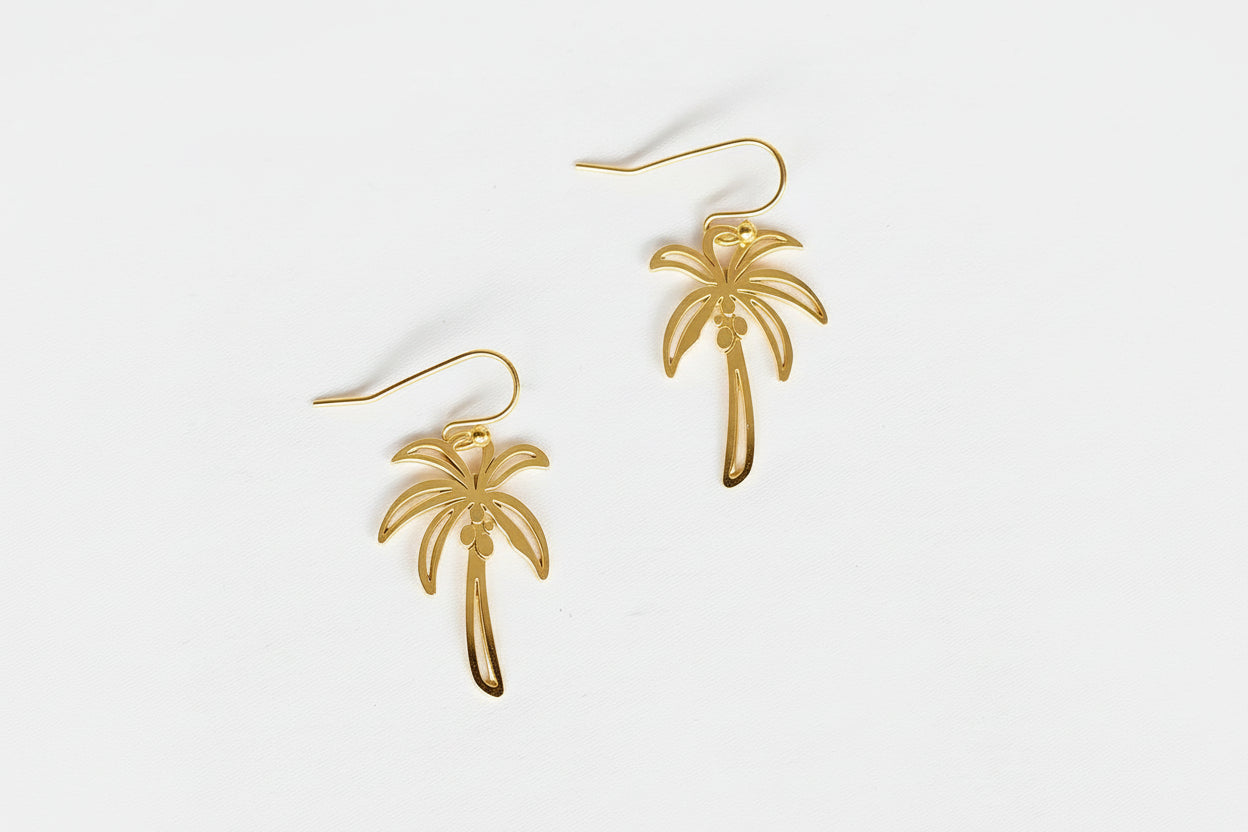 Coconut Tree Earrings