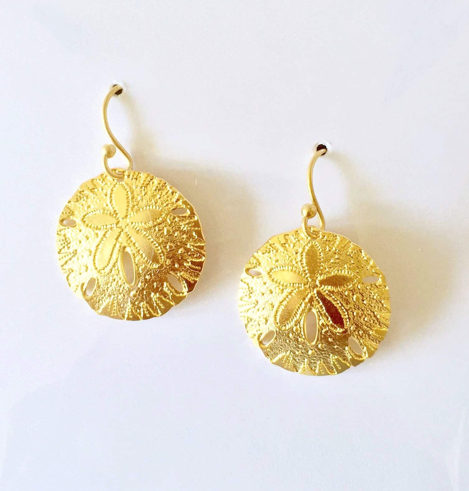 Sand Dollar Earrings